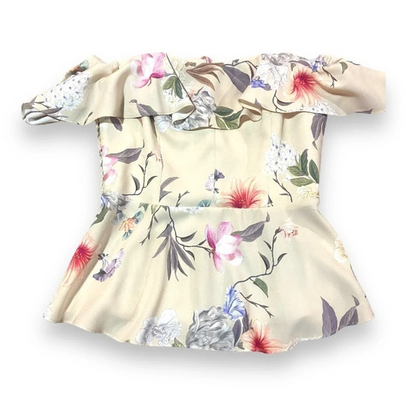 Amanda Uprichard Romola Corset Top in Orchid Floral Sz M - Picture 4 of 7